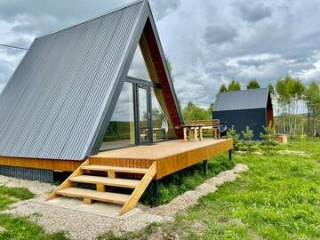 Фото номера A-FRAME «МЕЛИССА» Отель  Фито-Отель Лаванда г. Дорохи 2